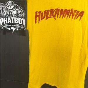 WWE Hulkamania Yellow T-Shirt